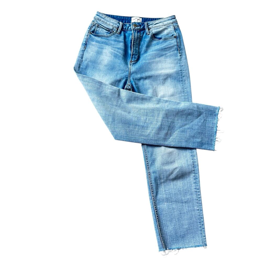 DRIFTWOOD Royce Straight Leg Jeans Light Blue Denim Size 28/27